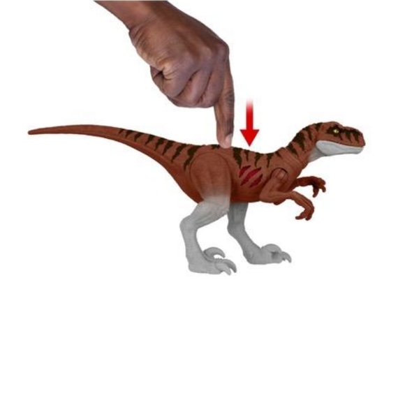 JURASSIC PARK EXTREME DAMAGE ARTOCIRAPTOR DINOSAUR - Picture 5 of 7